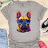Retro Frenchie with Sunglasses - V2 - Retro Two T-Shirt